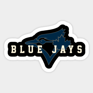 Toronto Blue Jays 4 by Buck Tee Originals Sticker